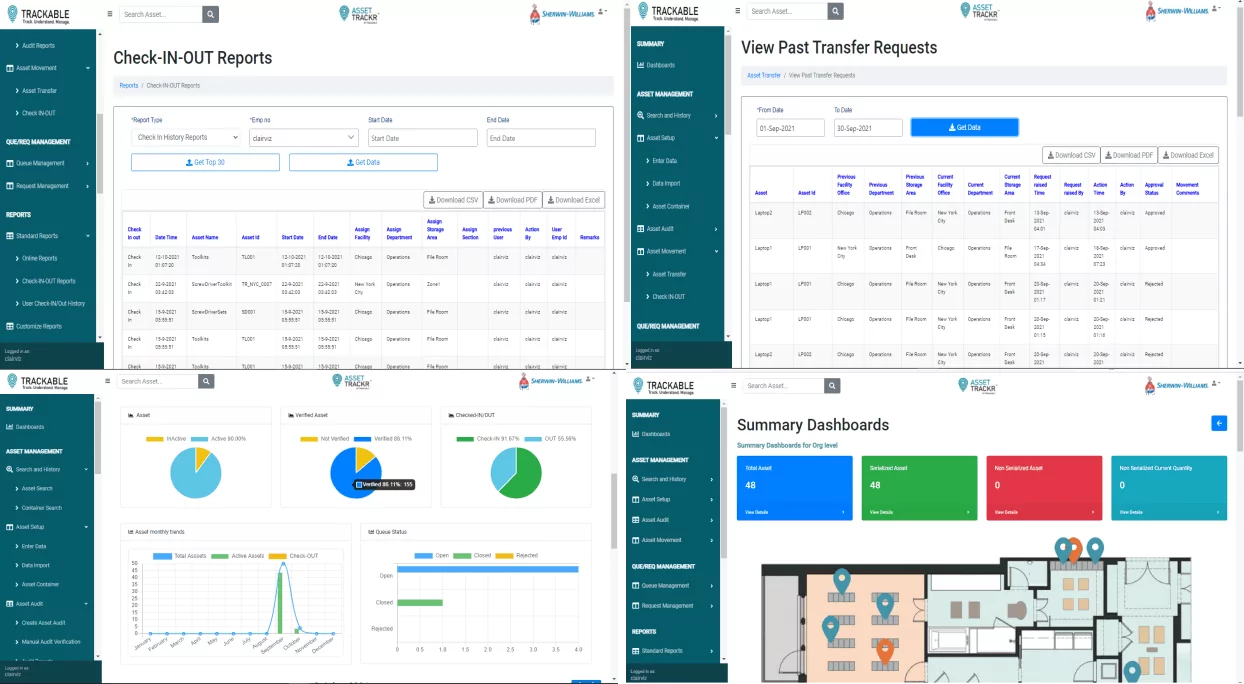 Asset Trackr™ Reporting